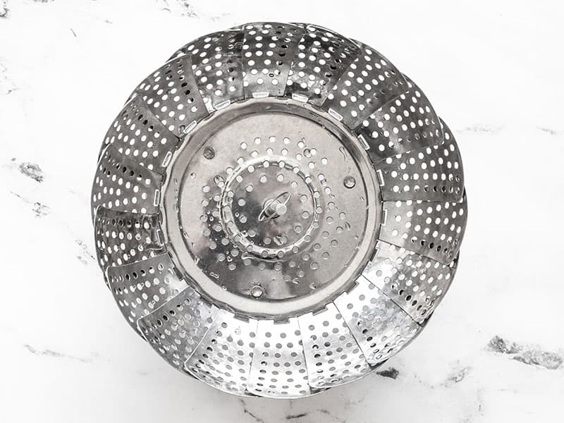 metal steam basket