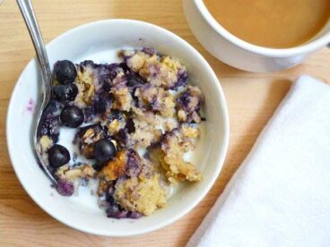 Blueberry Banana Baked Oatmeal