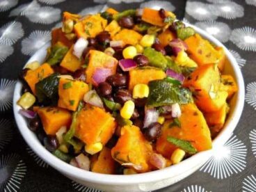 Poblano Sweet Potato Salad