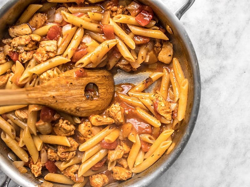 Simmer Cajun Chicken Pasta