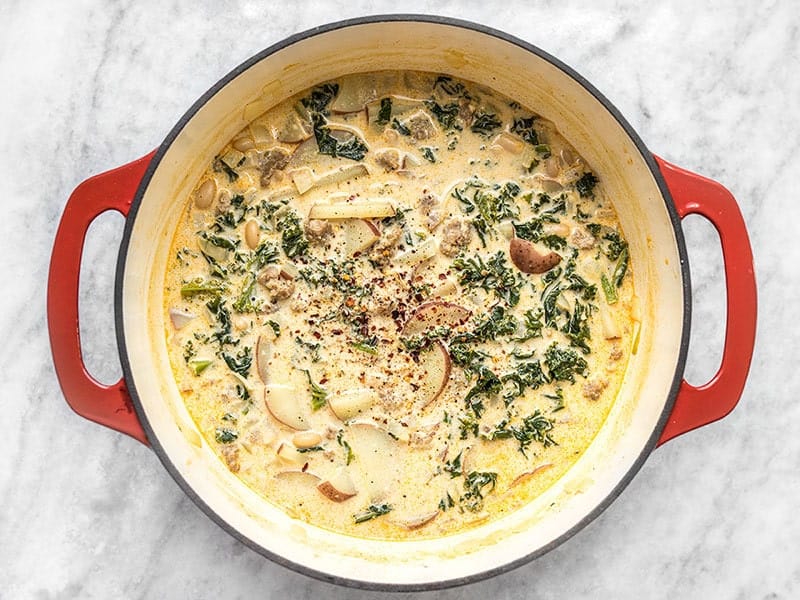 Simmered Zuppa Toscana