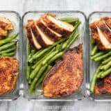 Smoky Chicken and Cinnamon Roasted Sweet Potato Meal Prep is an easy, delicious, filling, and healthy daily lunch or dinner. BudgetBytes.com